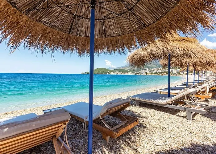 Potam'sea Bliss 36- Front, Sun Beds & Parking * Himare