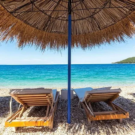 아파트 Potam'sea Bliss 36- Front, Sun Beds & Parking *